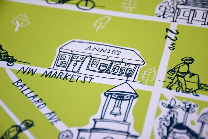 Ballard Map for Annie's Art & Frame