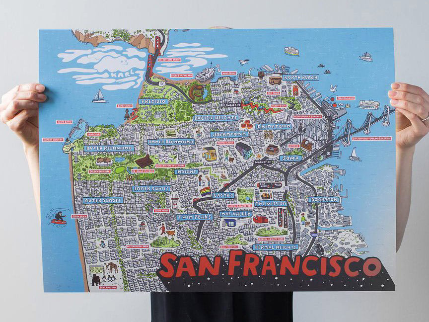 San Francisco Map for Rare Device