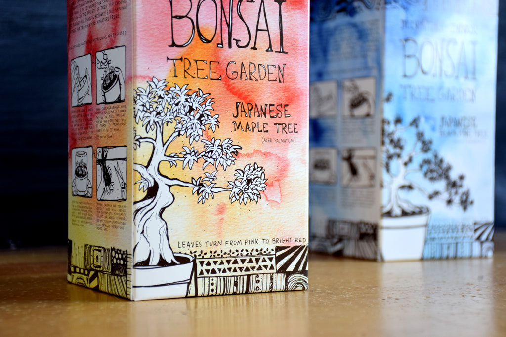 Bonsai Tree Kit Packaging for Urban Outfitters