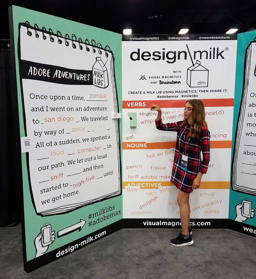 Trade Show Booth for Design Milk