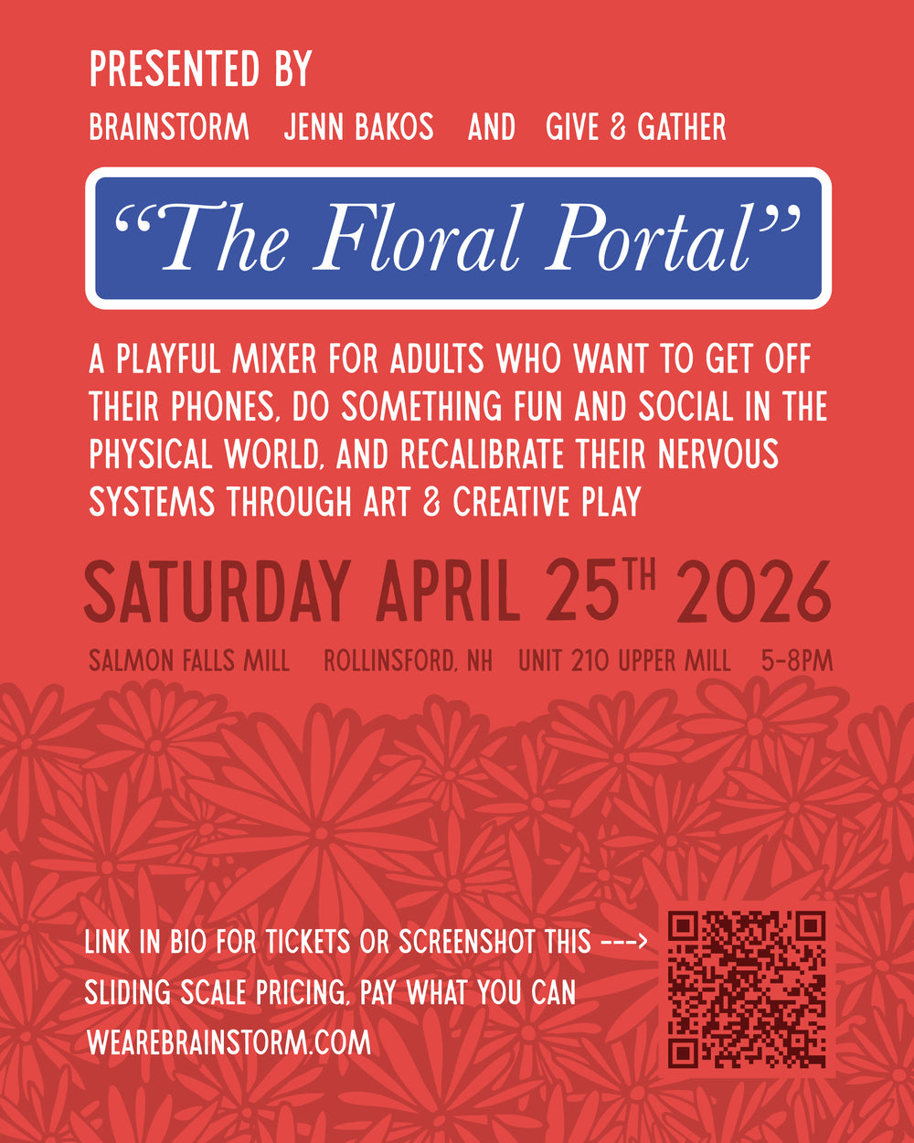 Floral Portal Event