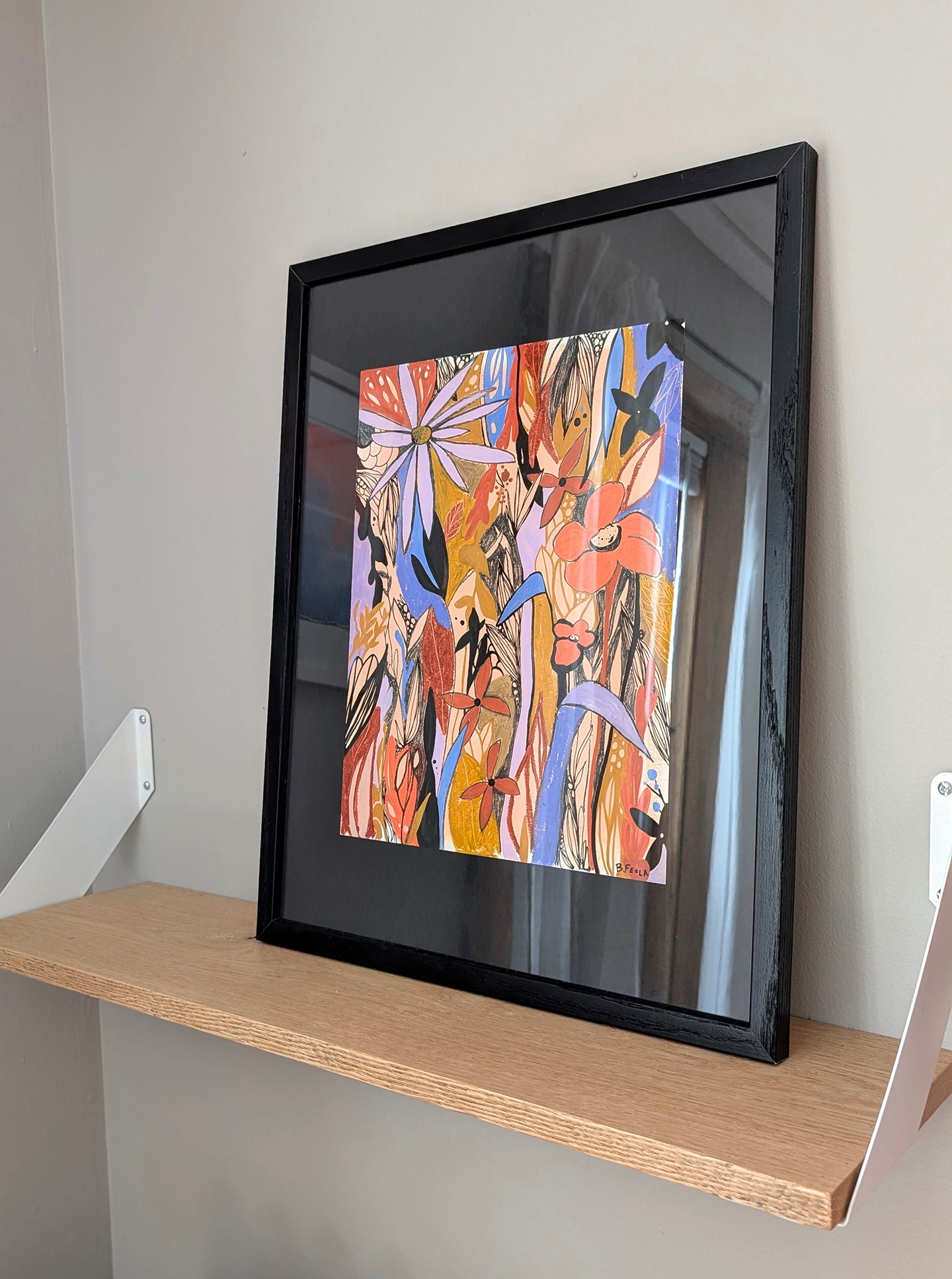 Grow Gardens original painting by Briana Feola 2