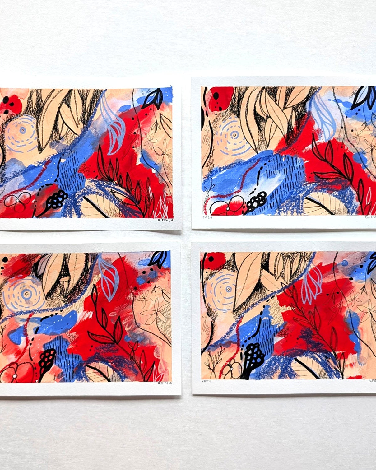 Original Paintings by Briana Feola