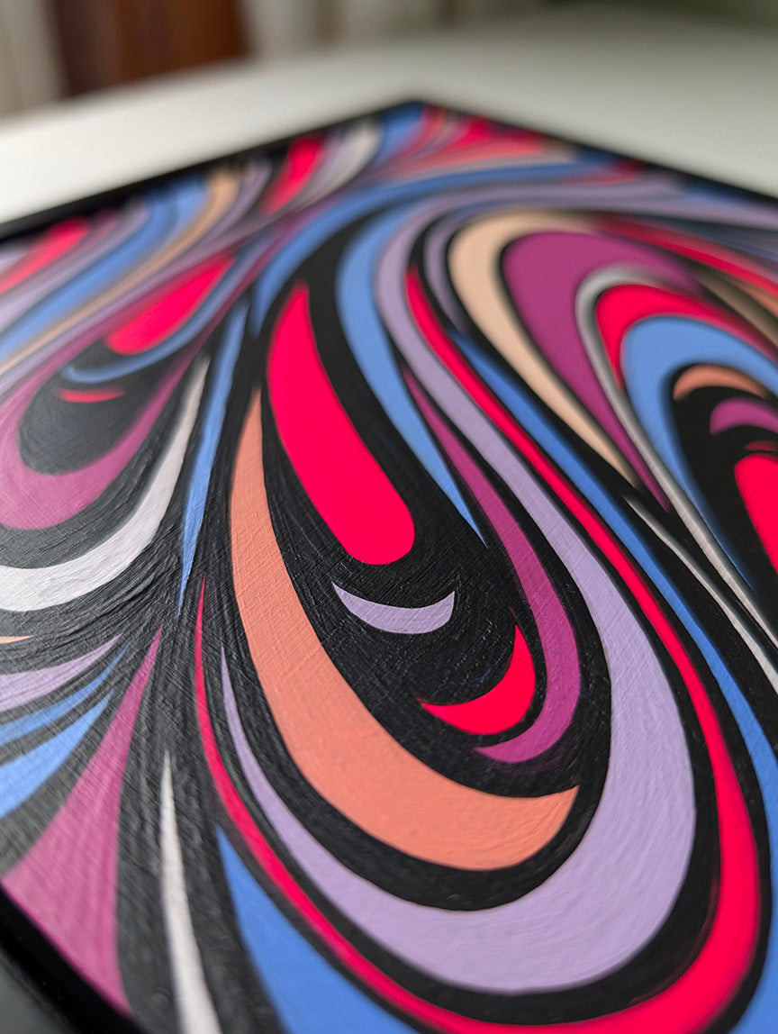 The Inside, Out - Original Painting by Briana Feola