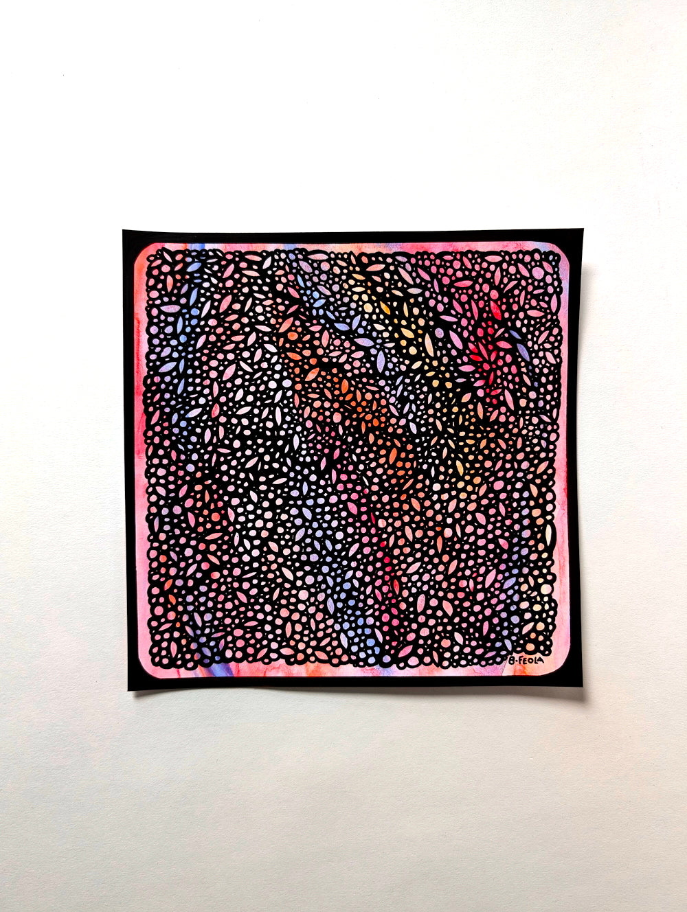 Woven - Original Painting by Briana Feola