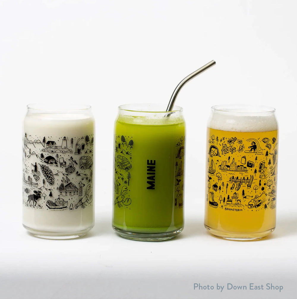 Maine Glassware by Brainstorm