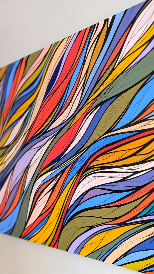 Resonance Painting by Briana Feola