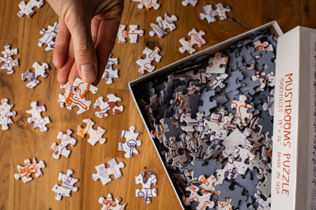 Mushrooms Jigsaw Puzzle by Brainstorm