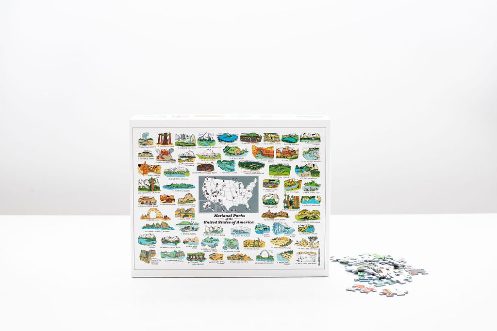 U.S National Parks Jigsaw Puzzle by Brainstorm