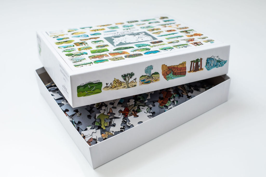U.S National Parks Jigsaw Puzzle by Brainstorm