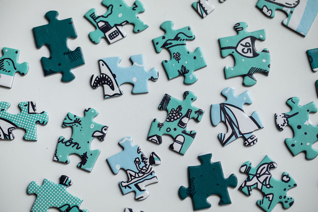 State of Massachusetts Jigsaw Puzzle by Brainstorm