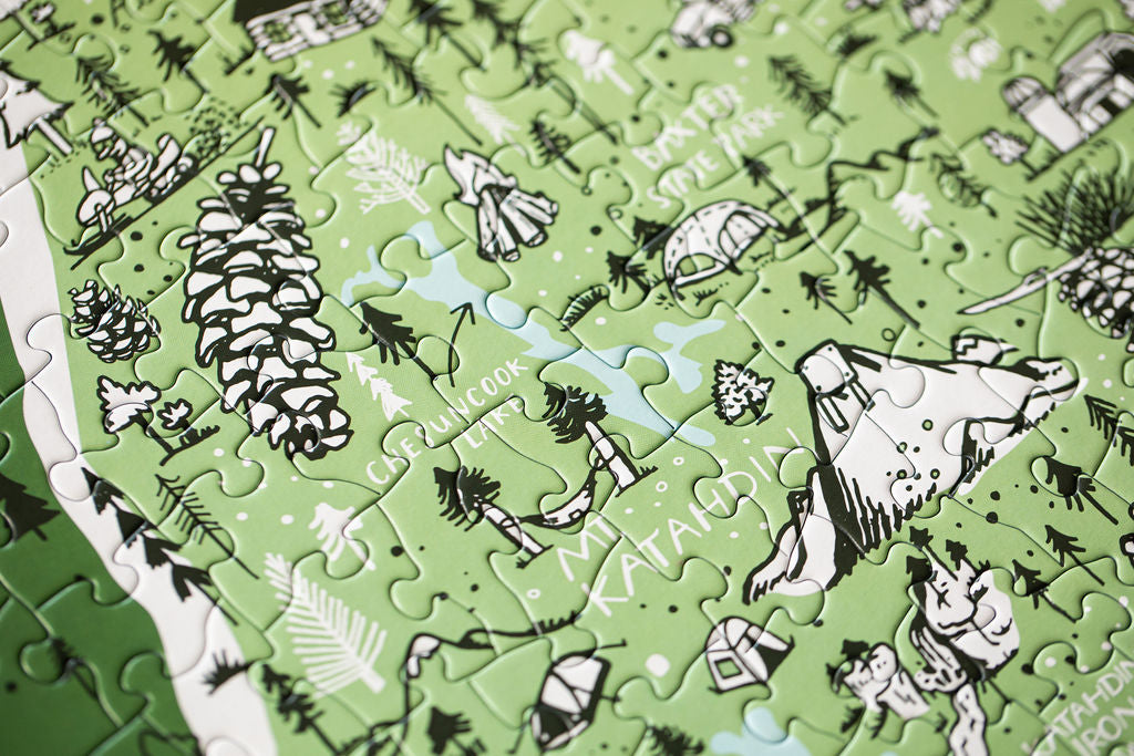 State of Maine Puzzle by Brainstorm