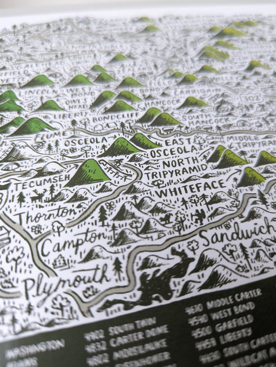 Four Thousand Footers Jigsaw Puzzle by Brainstorm