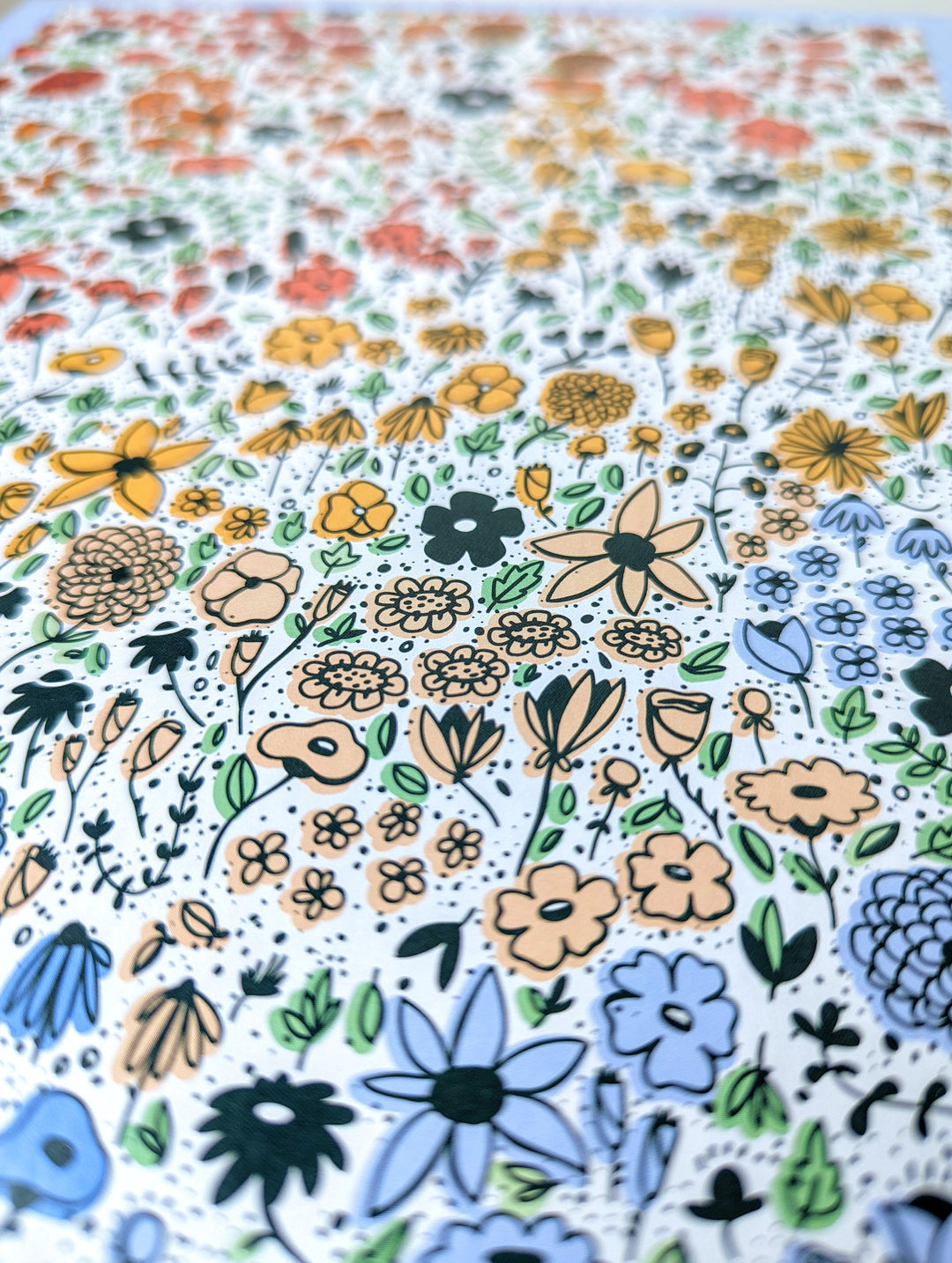 Flowerbed Jigsaw Puzzle by Brainstorm