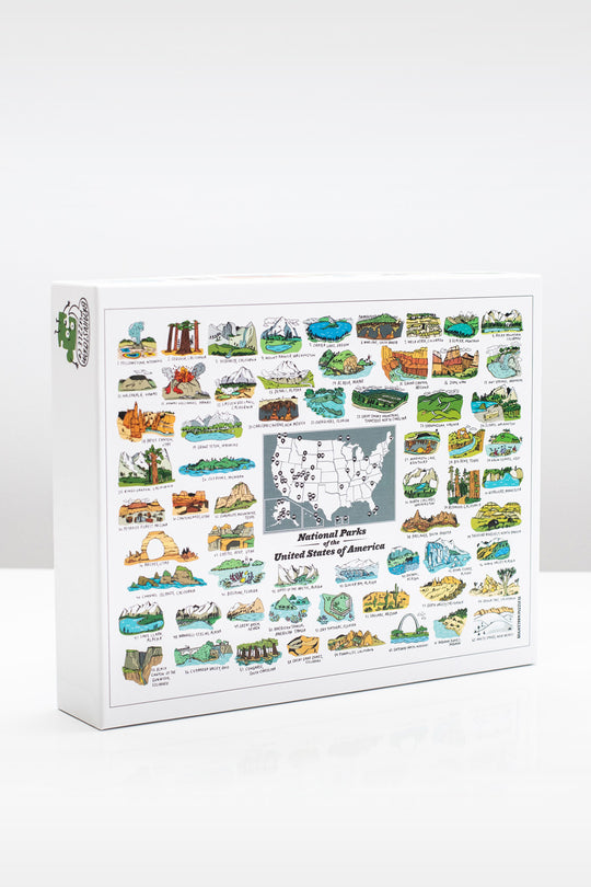 U.S National Parks Jigsaw Puzzle by Brainstorm