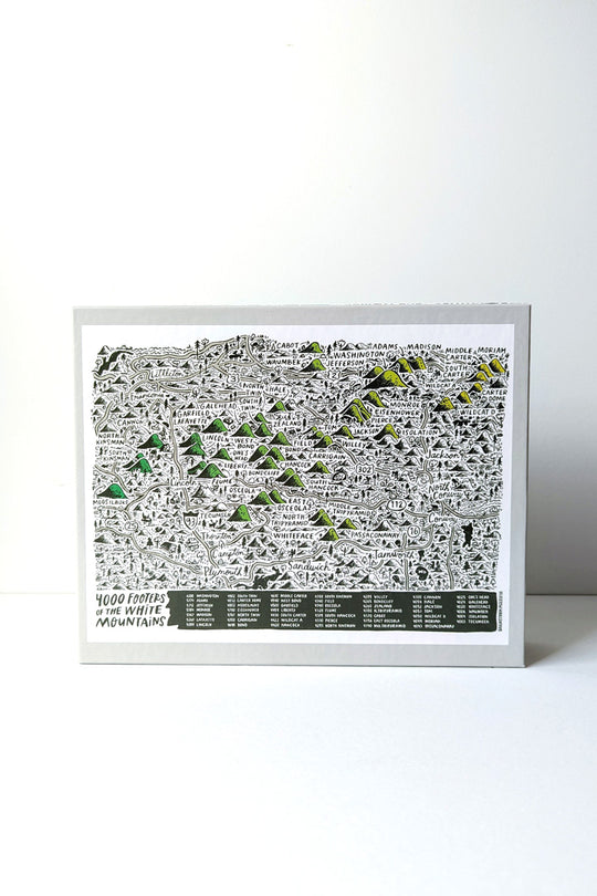 Four Thousand Footers Jigsaw Puzzle by Brainstorm