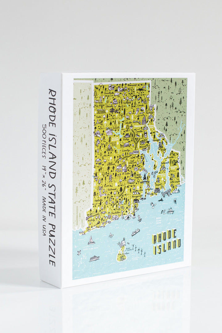State of Rhode Island Jigsaw Puzzle by Brainstorm