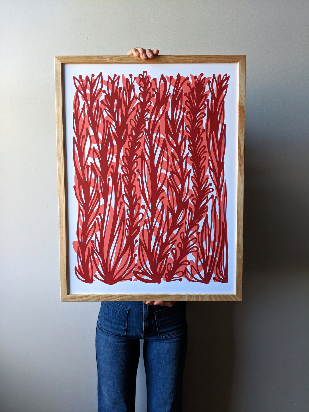 Red Vines Print by Brainstorm