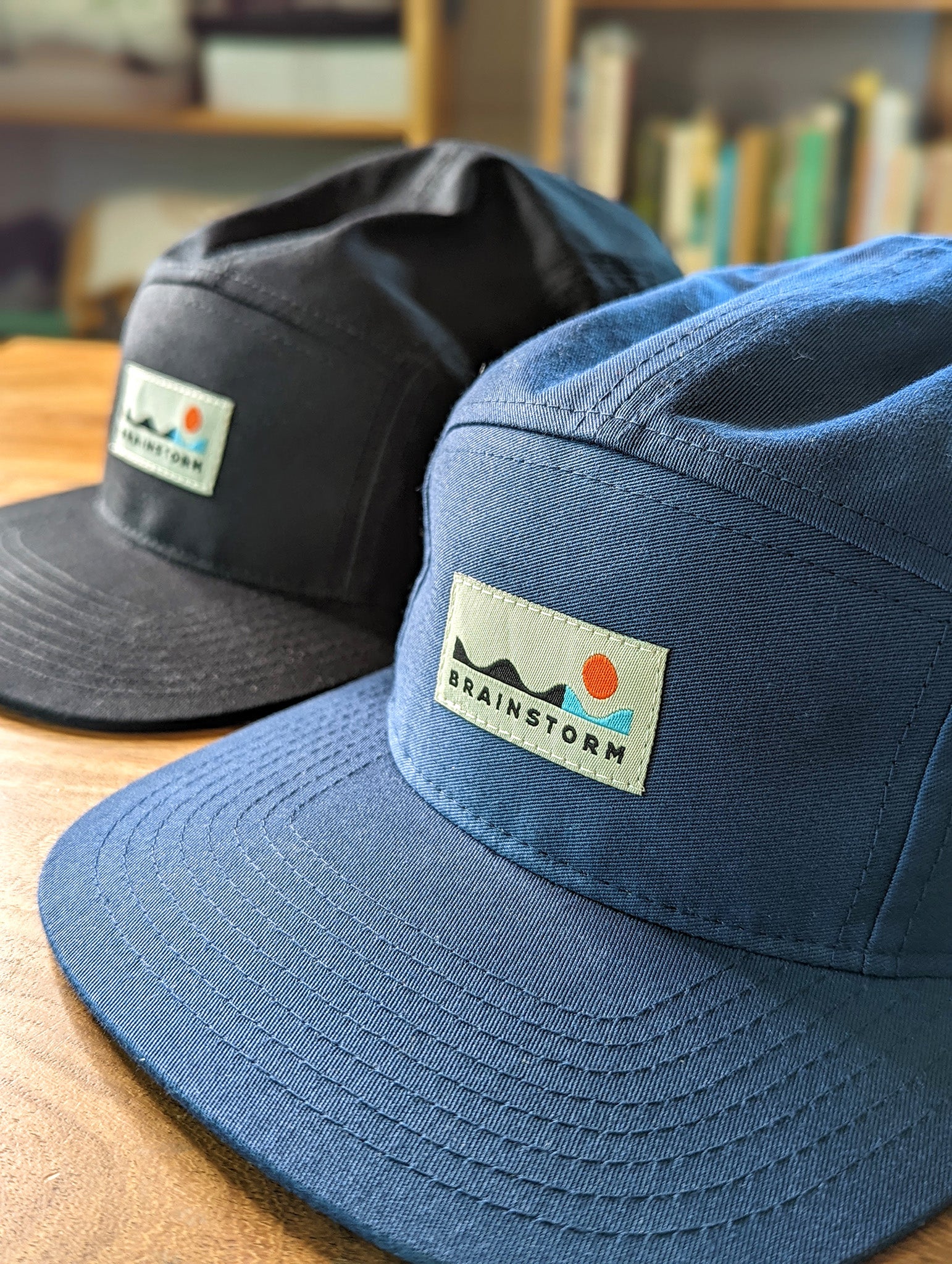 Wavelength Five Panel Hat by Brainstorm