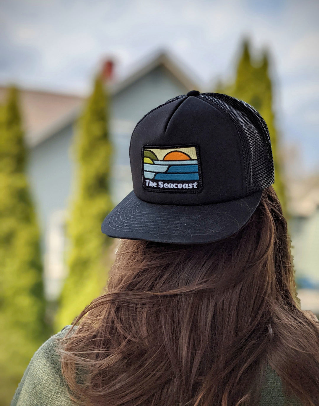 The Seacoast - Foamy Five Panel Trucker Hat